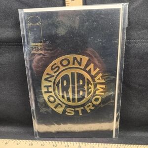 Comic Book Tribe #1 Gold Embossed Cover 1993 Image Comics Johnson/Stroman